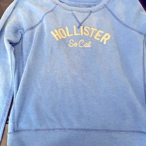 Small Hollister blue crew neck